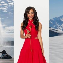 Rachel Lindsay: Helikopterflug und Hundeschlittenfahrt in der Schweiz. Keystone/ABC