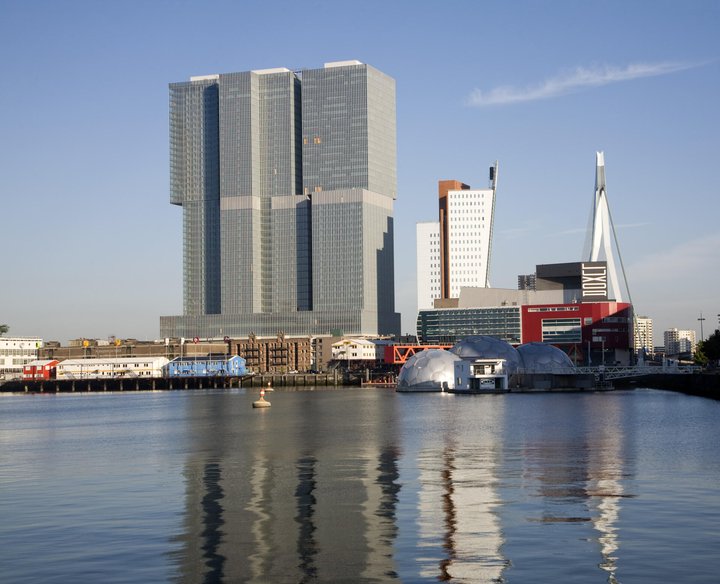 De Rotterdam building at Wilhelminapier, Rotterdam, Netherlands