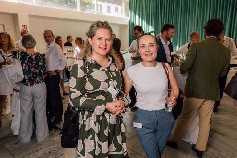 Annaleta Winiker (l.), AWin-Coaching; Tanja ­Eigenmann Lanfranconi, FWG.