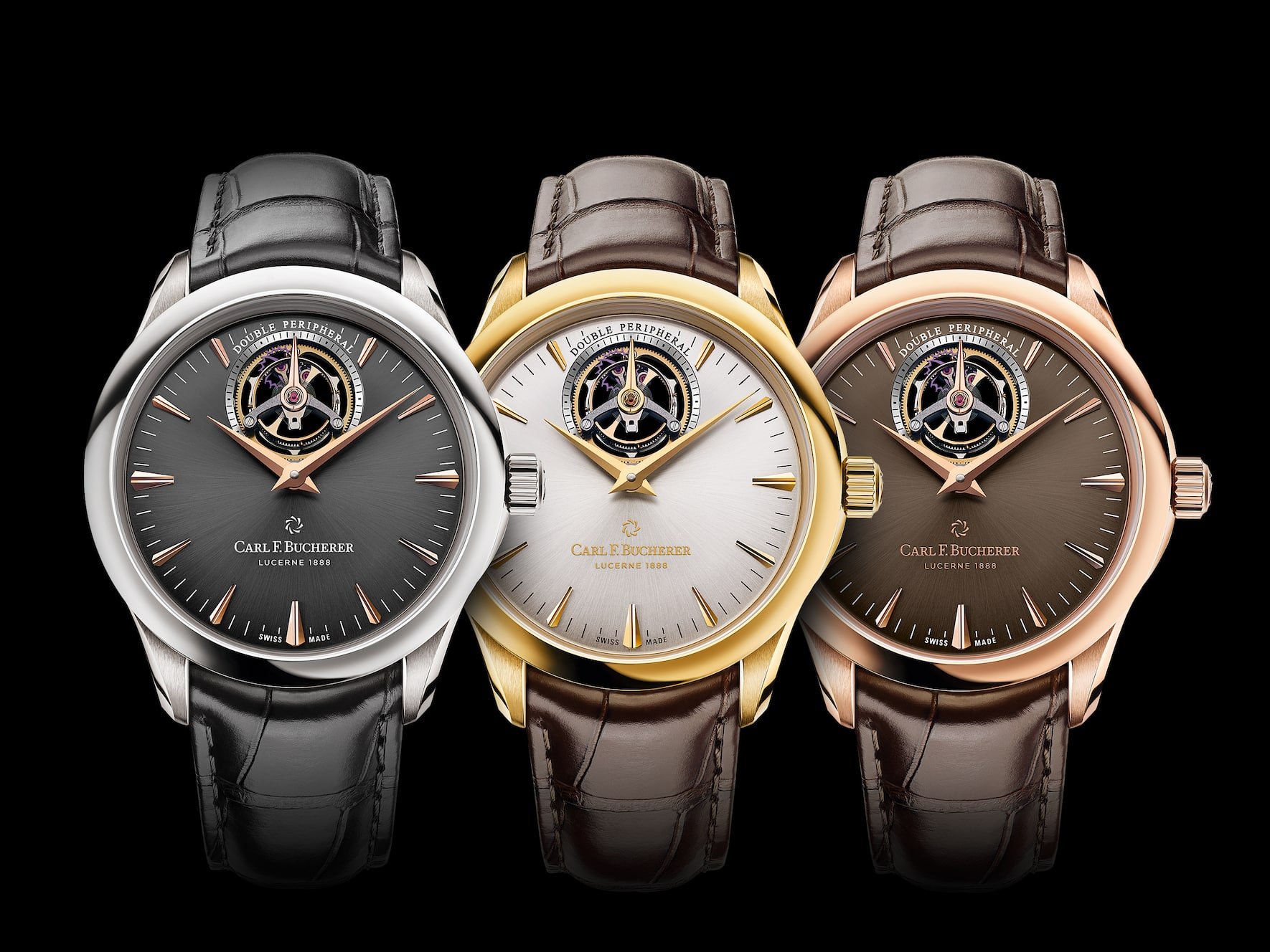 Manero TourbillonPeripheral âTrilogyâ. (PPR/Carl F. Bucherer)