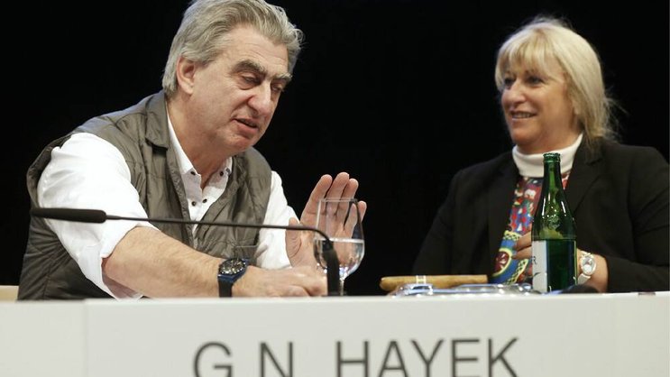 Geschwister Nick und Nayla Hayek übernahmen Uhrenriesen Swatch einst vom Vater.