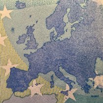 Europa auf einer 20-Euro-Banknote.