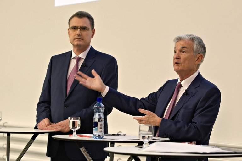 Thomas J. Jordan, SNB;Jerome Powell, FED;