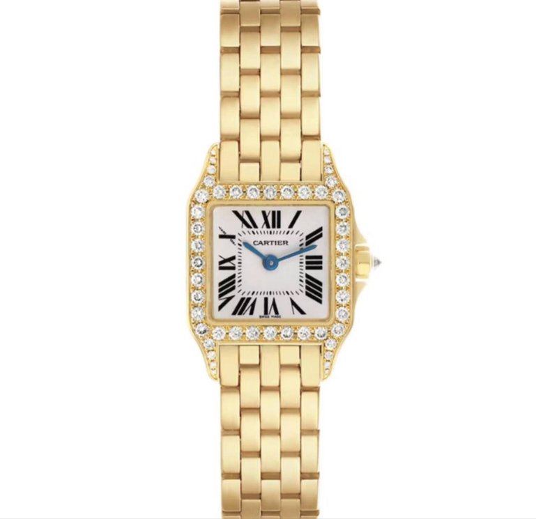 Objekt der Begierde: Cartier Santos Demoiselle.