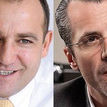 Sinn fürs Nachtleben: Thomas Matter (l.), Philippe Gaydoul.