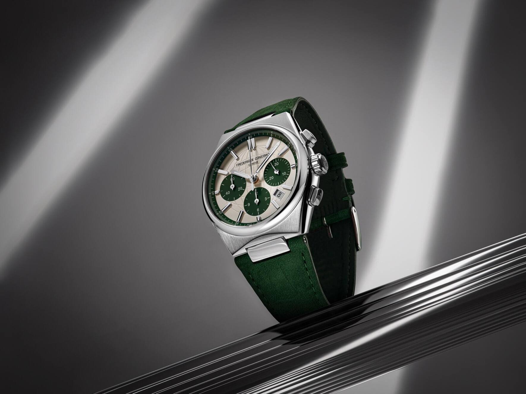 Der Highlife Chronograph in Edelstahl
