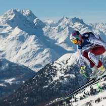 Ski-WM: Das Event bringt nicht die üblichen Gäste nach St. Moritz.  Keystone