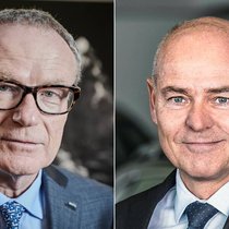 Die AMAG-Chefs: Martin Haefner (l.) bezieht keine Dividende, sodass CEO Morten Hannesbo investieren kann.
