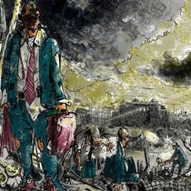 Finanzkrise: Zehn Jahre danach zeigt sich ein düsteres Branchenumfeld.Illustration: Felice Bruno
