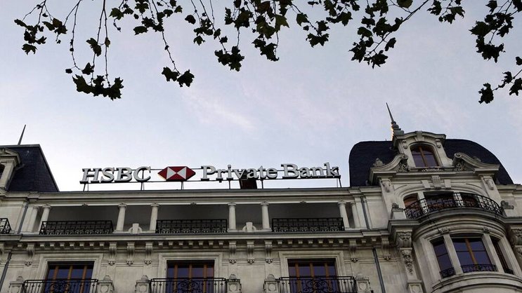 HSBC-Filiale in Genf: Die Bank war in schmutzige Geschäfte verwickelt. Keystone