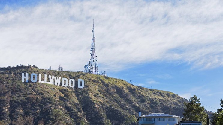 "Hollywood-Hügel" in Los Angeles.