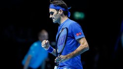 Roger Federer an den ATP Finals im November: Sein Racket von Wilson könnte bald einer chinesischen FIrma gehören.