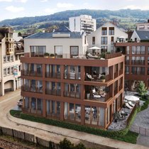 Im «Jakobspark» in Rorschach SG entstehen 29 neue Wohnungen.