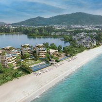 Luxusüberbauung Oceanus von Banyan Group Residences in Bang Tao, Phuket, Thailand.