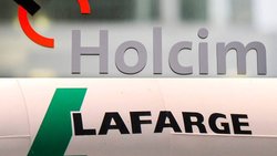 Kamen doch noch zusammen: Holzim und Lafrge.   Keystone
