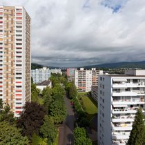 Wohnhäuser in Spreitenbach: Die Stadt ist im Ranking hinter Dietikon.
