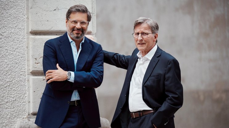 Guido Terreni (l.) und Michel Parmigiani.