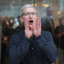 Apple-Chef Tim Cook ist geschätzt 600 Millionen Dollar schwer.