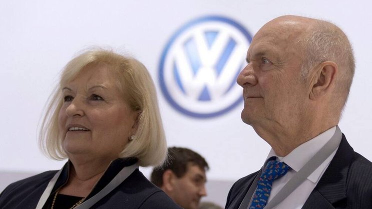 Das Ehepaar Piech: Auch Ehefrau Ursula trat aus dem VW-Aufsichtsrat zurück. Keystone