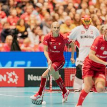 Michelle Wiki beim Nationalspiel gegen Deutschland 2019: Die Kapitänin bestreitet unterdessen als Anwältin ihre zweite Laufbahn.
