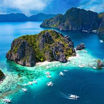 Die Insel Palawan, die zu den Philippinen gehört, ist ein Naturwunder.