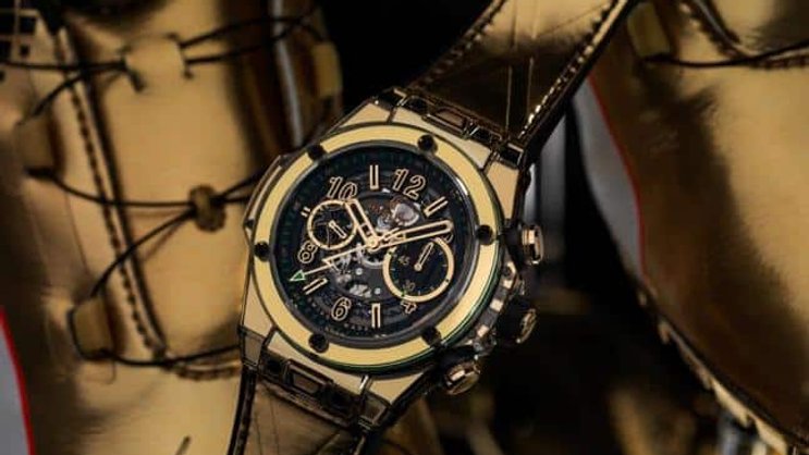 Big Bang Unico Shiny Gold Sapphire Usain Bolt: Ein teures Einzelstück. Hublot