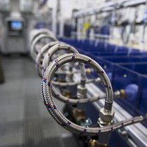 Testanlagen von Geberit: Die Sanitärtechnikfirma hat es in die Top 3 geschafft. (Archivbild: Keystone)