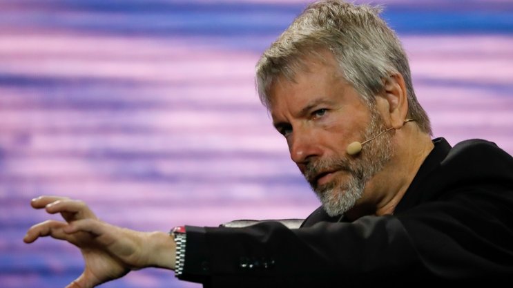 «Ich denke, von hier an wird es weiter bergauf gehen»: Strategy-CEO Michel Saylor.