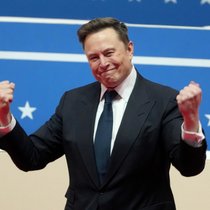 FILE - Elon Musk arrives to speak at an indoor Presidential Inauguration parade event in Washington, Jan. 20, 2025. (AP Photo/Matt Rourke, File)
FILE - Elon Musk arrives to speak at an indoor Presidential Inauguration parade event in Washington, Jan. 20, 2025. (AP Photo/Matt Rourke, File) Elon Musk