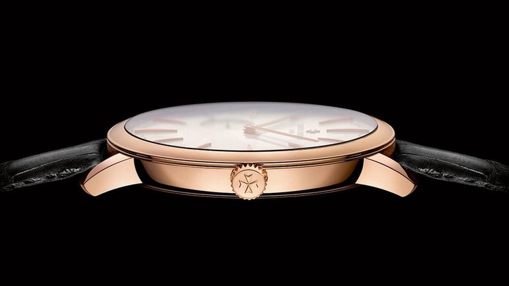 VACHERON CONSTANTIN: Das Werk der Patrimony ist 3,9 mm hoch – ein Fabelwert für eine Minutenrepetition.