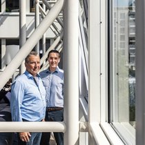 Die Start-up-Gurus: Beat Schillig (links) und Stefan Steiner.