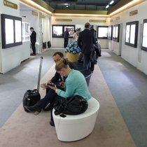 Der Besucheransturm blieb aus: Hongkong-Pavilion an der Baselworld.  Gabriel Knupfer