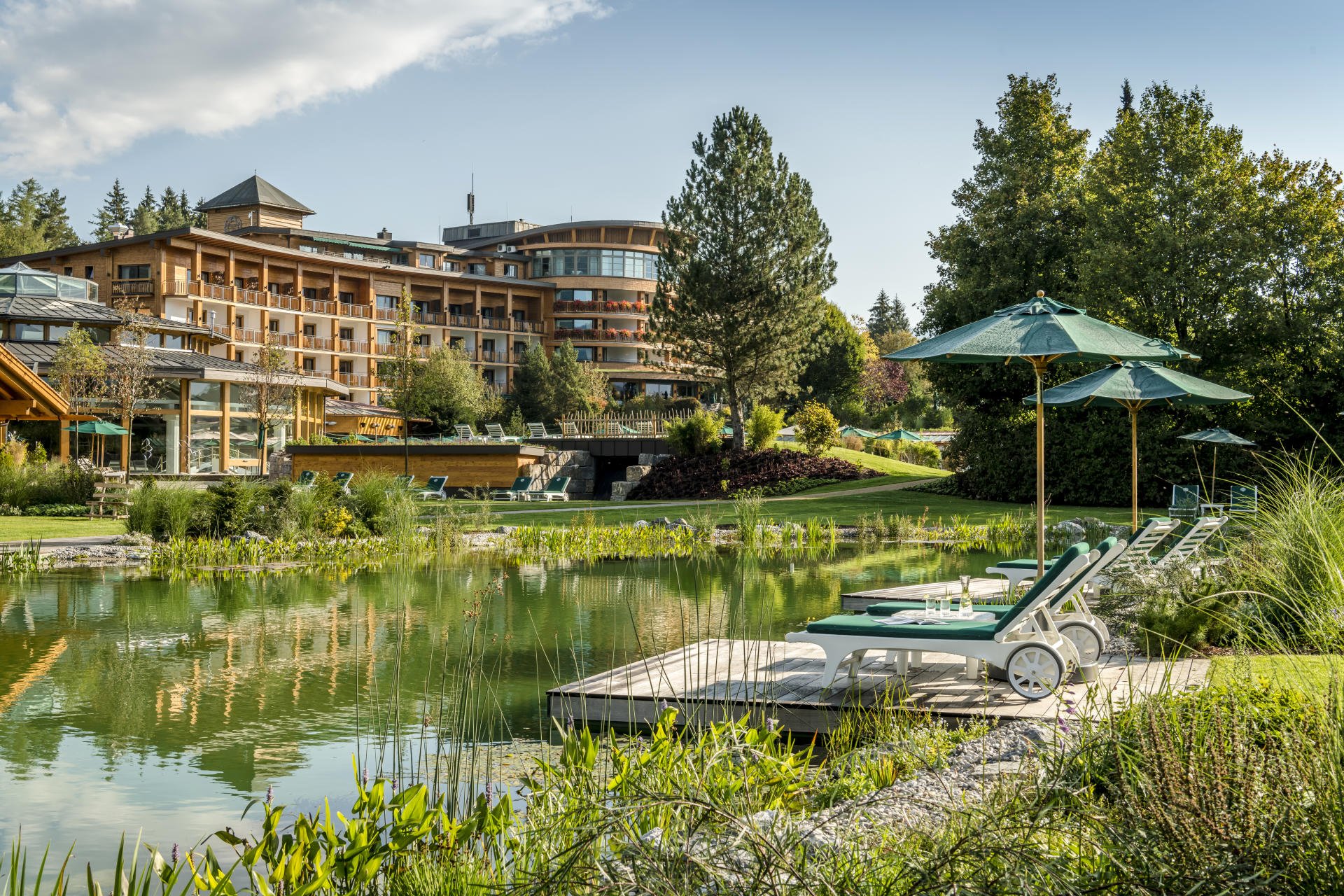 Nach einer Tour über den Riedbergpass kommt man im Luxusresort Sonnenalp zur Ruhe.
