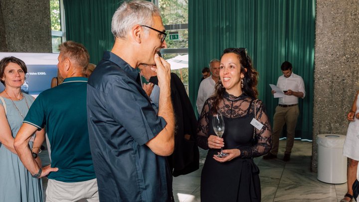 Pascal Schaub, EWZ; Jamilla ­Allaoui, Movon.