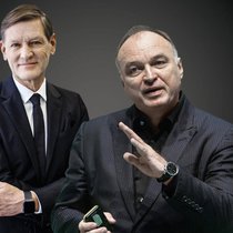 Unter CEO Flemming Ørnskov (l.) und Präsident Thomas Ebeling schossen die Galderma-Aktien seit März 2024 massiv in die Höhe.