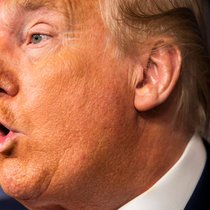 Aufgedeckt: Laut US-Medien verwendete Donald Trump den orangefarbenen Abdeckstift der Schweizer Firma.