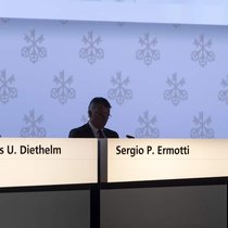 Sergio Ermotti: Der UBS-CEO ist zurückhaltend mit Blick auf die Zukunft.
