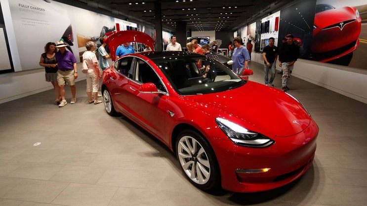 Das Massenauto von Tesla: Das Model 3.