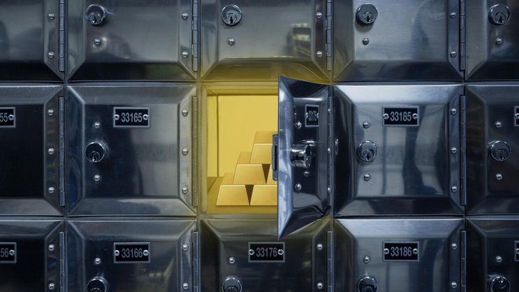 Physische Basis der digitalen Welt: Auch tokenisiertes Gold muss sicher verwahrt werden.