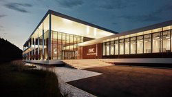 Klassische Formensprache modern interpretiert: 2018 wurde die Manufaktur eröffnet. Investment: 42 Millionen Franken.