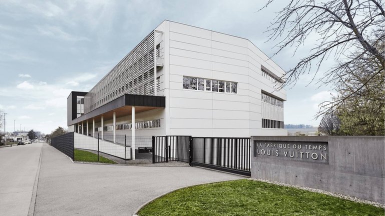 Die Fabrique Du Temps von Louis Vuitton in Meyrin.