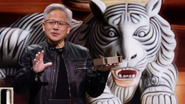 Jensen Huang: Der Nvidia-Chef ist derzeit auf Einkaufstour.