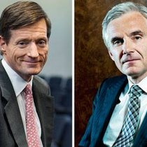 Musterknaben mit grossen Sorgen: CS-CEO Brady Dougan (l.) und Präsident Urs Rohner.