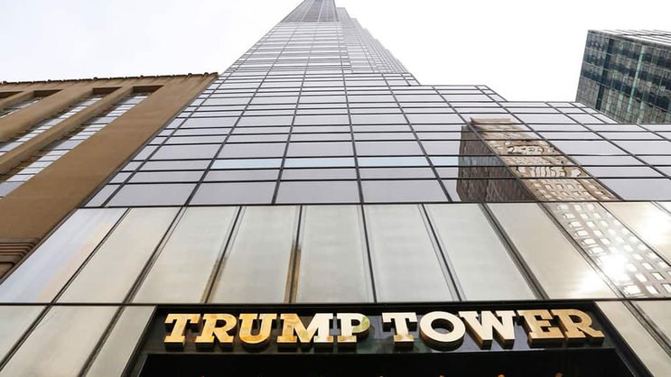 Trump Tower in Manhattan: Hat an Wert eingebüsst. Keystone