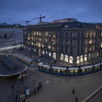 Rund um den Paradeplatz soll ein Finanzcampus für 4000 Arbeitsplätze entstehen.