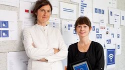 Schaffen Orientierung: Britta Pukall (l.) und Therese Naef, Chefinnen der Agentur Milani.
