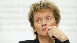 Eveline Widmer-Schlumpf wollte sich nicht äussern. (Bild: Keystone)