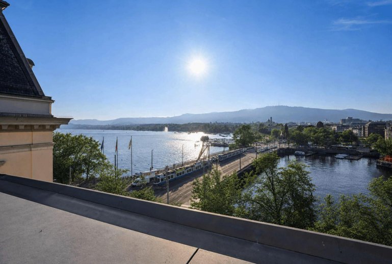 Das Apartment mit der Top-Aussicht kostet 19'850 Franken im Monat – Nebenkosten kommen noch dazu.