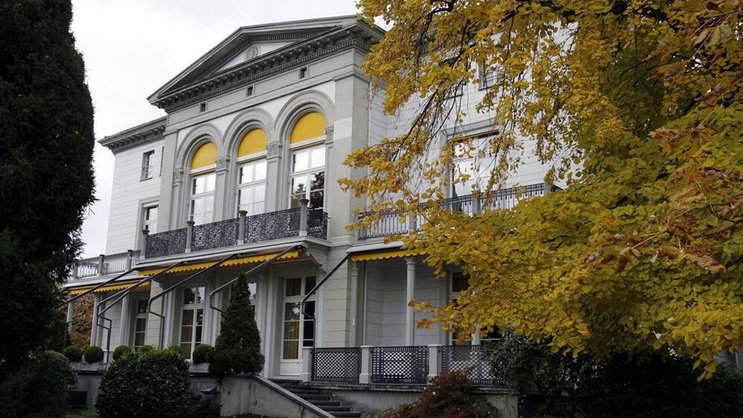 Treffpunkt: Die Villa Rosau wird renoviert. Keystone