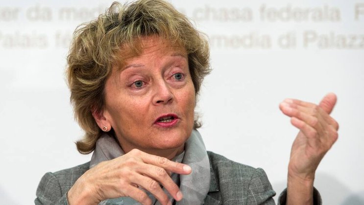 «Wir brauchen jetzt dringend Sicherheit»: Finanzministerin Eveline Widmer-Schlump.Keystone